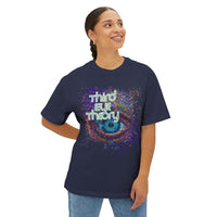Load image into Gallery viewer, Third Eye Theory Unisex Tee for Spiritual Enthusiasts 4th density
