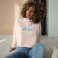Load image into Gallery viewer, Crop Hoodie — Yoga Lovers Casual Cropped Hoodie
