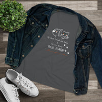 Load image into Gallery viewer, Pet Lover's Tee,Best Pet Parent Women's Tee, Cute Animal Lover Gift, Dog Mom Shirt, Cat Lover Apparel, Pet Adoption Awareness Top