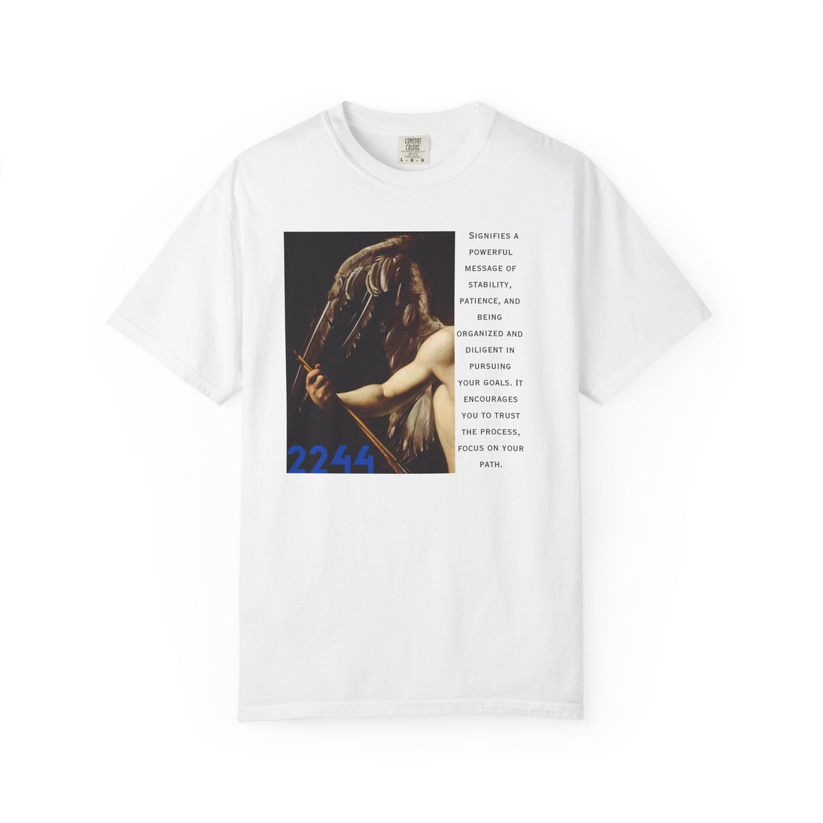 Numerology 2244 Unisex T-shirt for Spiritual Fashion Enthusiasts