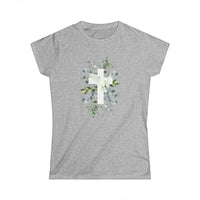 Load image into Gallery viewer, Resurrection &amp; Hope Women’s Tee — Celebrate Easter in Faith