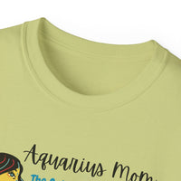 Load image into Gallery viewer, Aquarius Mom T-Shirt — "The Quirky Genius" Zodiac Mother's Day Gift