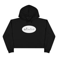 Load image into Gallery viewer, Crop Hoodie — Yoga Lovers Casual Cropped Hoodie