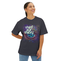 Load image into Gallery viewer, Third Eye Theory Unisex Tee for Spiritual Enthusiasts 4th density
