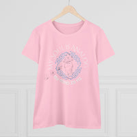 Load image into Gallery viewer, Women&#39;s Tee - My Soul is Analog, My Mind is AI, Trendy New Age Techno Spiritual Shirt
