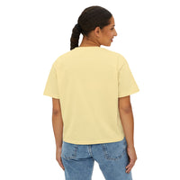 Load image into Gallery viewer, Stay Trashy Women&#39;s Boxy Tee - Fun &amp; Casual Eco-Friendly Shirt
