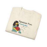 Load image into Gallery viewer, Aquarius Mom T-Shirt — "The Quirky Genius" Zodiac Mother's Day Gift