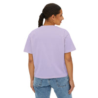 Load image into Gallery viewer, Stay Trashy Women&#39;s Boxy Tee - Fun &amp; Casual Eco-Friendly Shirt
