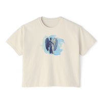 Load image into Gallery viewer, Angel Lovers Spiritual Tee — New Age Easter Boxy Women's Shirt