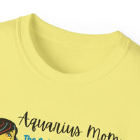Load image into Gallery viewer, Aquarius Mom T-Shirt — "The Quirky Genius" Zodiac Mother's Day Gift