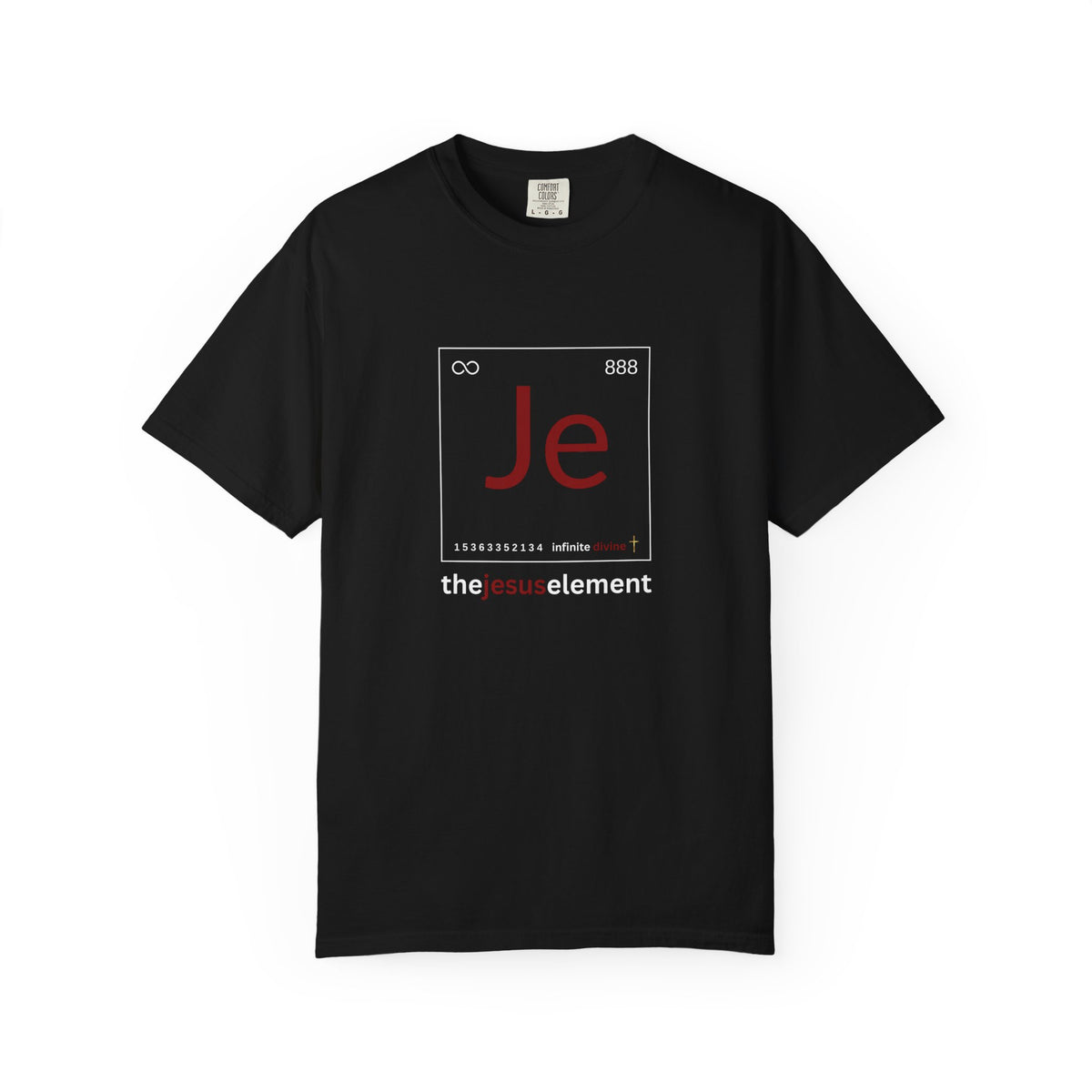 Christian Faith Unisex T-shirt - Jesus Element Periodic Table Style