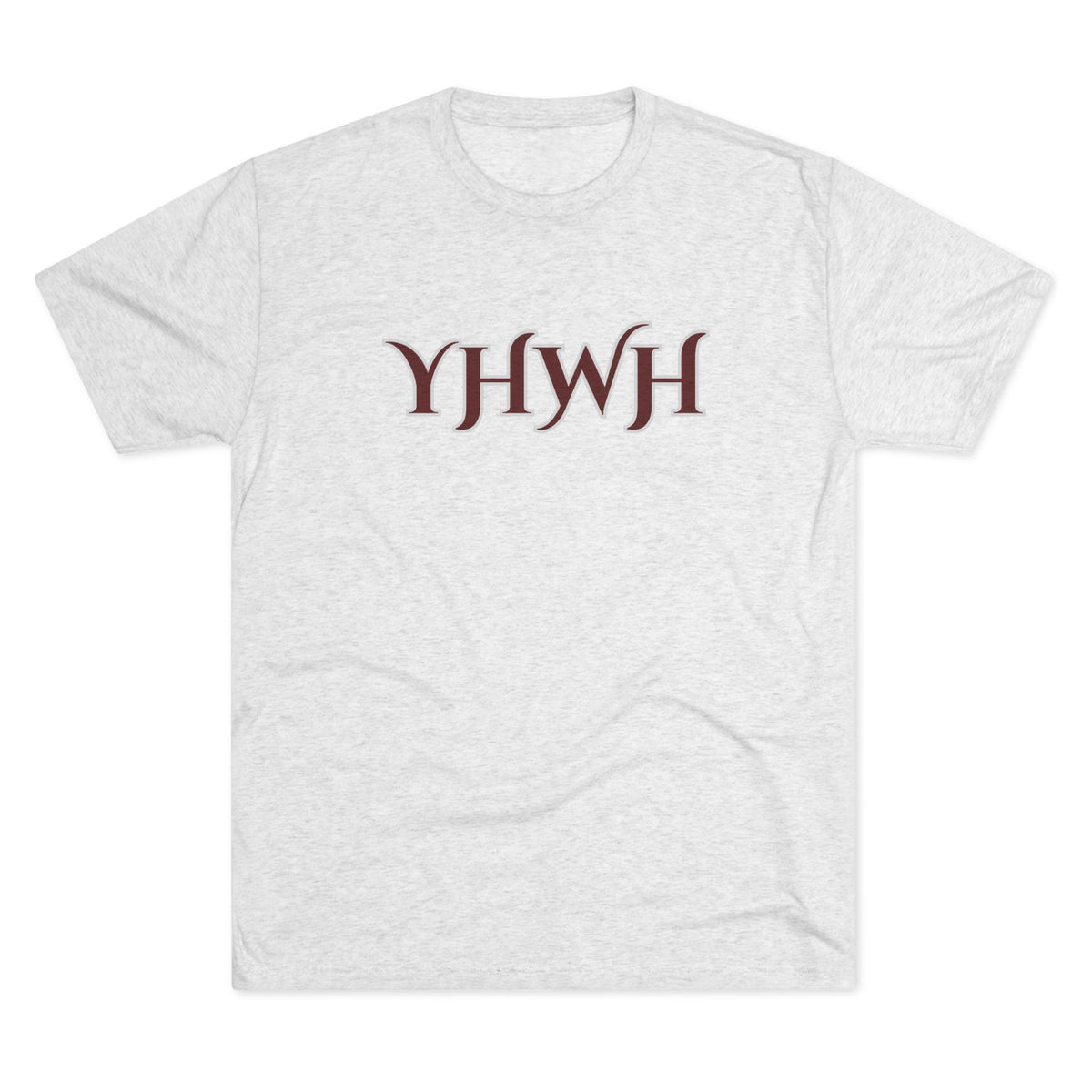 Christian Faith Tri-Blend Tee - YHWY Universe Breath Spiritual Tshirt