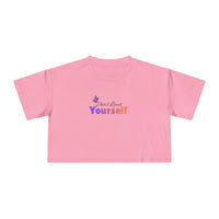 Load image into Gallery viewer, Feminist Girl Power Women's Crop Tee — Encouraging Women, Mother's Day Gift