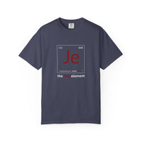 Load image into Gallery viewer, Christian Faith Unisex T-shirt - Jesus Element Periodic Table Style
