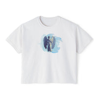 Load image into Gallery viewer, Angel Lovers Spiritual Tee — New Age Easter Boxy Women's Shirt