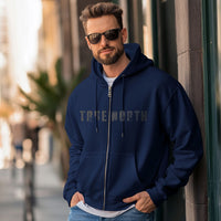 Load image into Gallery viewer, Canadian Vibe Full Zip Hooded Sweatshirt - Birthday &amp; Father&#39;s Day Gift
