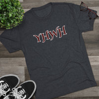 Load image into Gallery viewer, Christian Faith Tri-Blend Tee - YHWY Universe Breath Spiritual Tshirt
