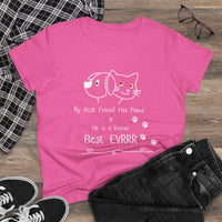 Load image into Gallery viewer, Paws Women&#39;s Tee for Animal Rescue, Enthusiasts, Pet Lover&#39;s Tee, Best Pet Parent Women&#39;s Tee, Cute Animal Lover Gift, Dog Mom Shirt, Cat Lover Apparel, Pet Adoption Awareness
