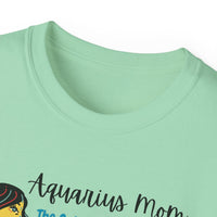 Load image into Gallery viewer, Aquarius Mom T-Shirt — "The Quirky Genius" Zodiac Mother's Day Gift