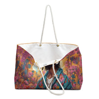 Load image into Gallery viewer, Weekender Bag - Modern Stylish Artwork for Fresh Young Groove Lovers
