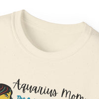 Load image into Gallery viewer, Aquarius Mom T-Shirt — "The Quirky Genius" Zodiac Mother's Day Gift