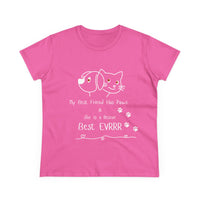 Load image into Gallery viewer, Casual Women&#39;s Tee, Comfortable Cotton Shirt, Everyday Wear, Perfect for Layering, Gift for Her, Fashionable Top
