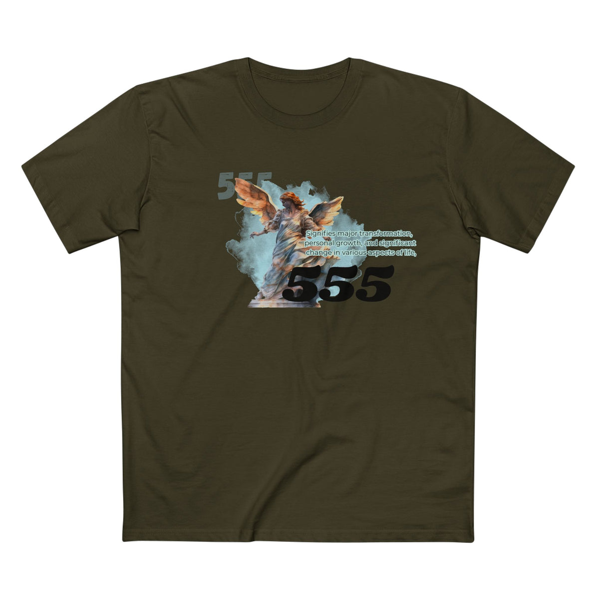 Tee Shirt 555 Numerology Mysticism New Age Spirituality