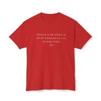 Load image into Gallery viewer, Christian Faith T-Shirt with Bible Quote - Religious Streetwear

