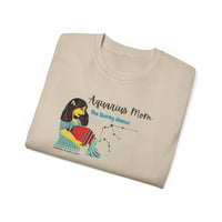Load image into Gallery viewer, Aquarius Mom T-Shirt — "The Quirky Genius" Zodiac Mother's Day Gift