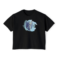 Load image into Gallery viewer, Angel Lovers Spiritual Tee — New Age Easter Boxy Women's Shirt