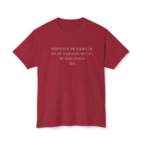 Load image into Gallery viewer, Christian Faith T-Shirt with Bible Quote - Religious Streetwear
