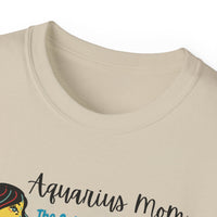 Load image into Gallery viewer, Aquarius Mom T-Shirt — "The Quirky Genius" Zodiac Mother's Day Gift