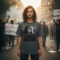 Load image into Gallery viewer, Graphic T‑Shirt — A Flame Against Oppression