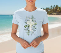 Load image into Gallery viewer, Resurrection &amp; Hope Women’s Tee — Celebrate Easter in Faith