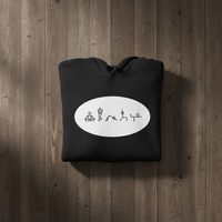 Load image into Gallery viewer, Crop Hoodie — Yoga Lovers Casual Cropped Hoodie